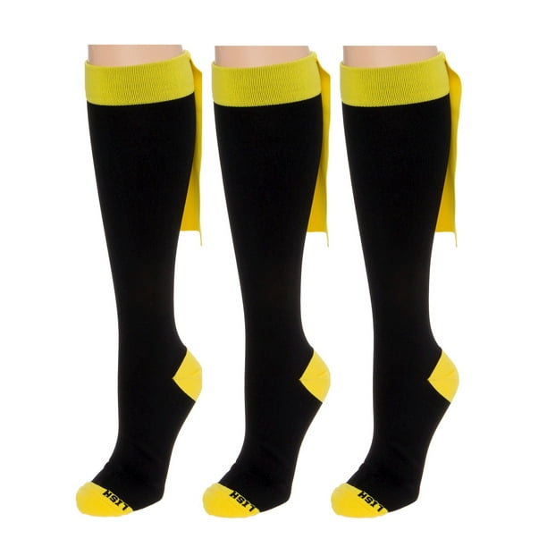 Graduated 15-25 mmHg Knee-Hi Socks LISH Superhero Compression Socks Graduated 15-25 mmHg Knee-Hi Socks LISH Superhero Compression Socks
